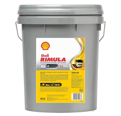 Dầu động cơ Shell Rimula R4 X 15W-40