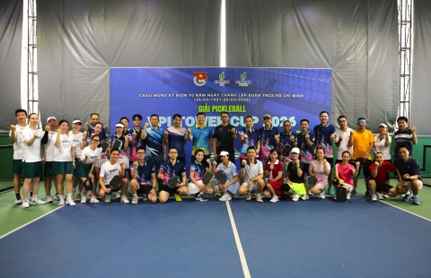Sôi nổi Giải Pickleball “VPI TOWER CUP 2026”
